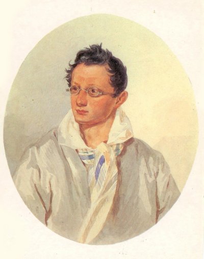 Aleksanteri Nikolajevitš Raevskin muotokuva 1795-1868, 1820-luku tekijältä Unbekannt