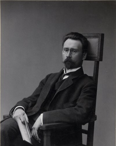 Aleksei Aleksandrovitš Bakhrushinin muotokuva 1865-1929, 1900-luku tekijältä Unbekannt