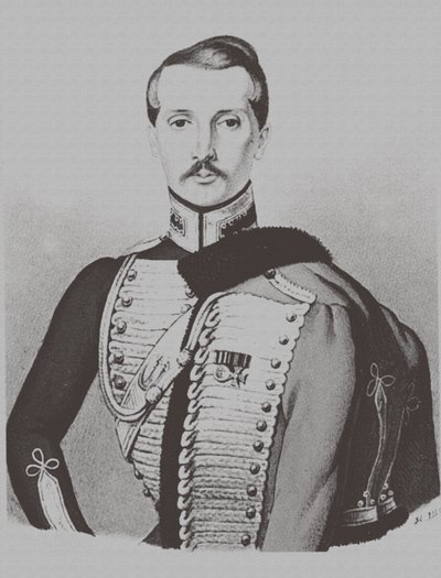 Aleksei Nikolajevitš Wulfin muotokuva 1805-1881, 1830-luku tekijältä Unbekannt