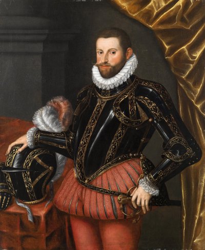 Itävallan arkkiherttua Ernestin muotokuva 1553-1595, 1500-luvun toinen puoli. tekijältä Unbekannt