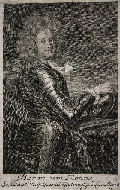 Paroni Carl Ewald von Roennen muotokuva 16631716 tekijältä Unbekannt