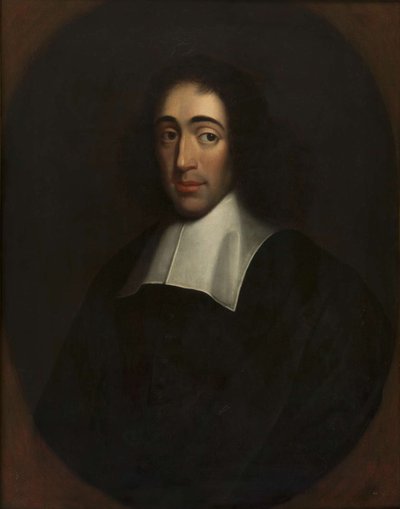 Baruch Spinozan muotokuva, 1600-luvun viimeinen neljännes tekijältä Unbekannt