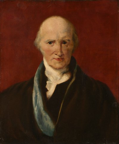 Muotokuva Benjamin Westistä, 1818 tai uudempi. tekijältä Unbekannt