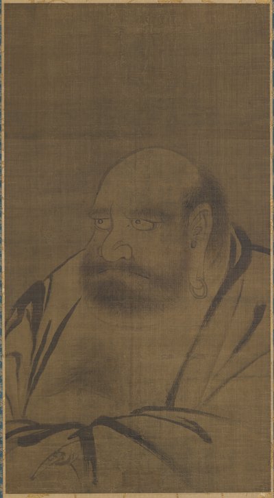Bodhidharman muotokuva 1300-luvulta. tekijältä Unbekannt
