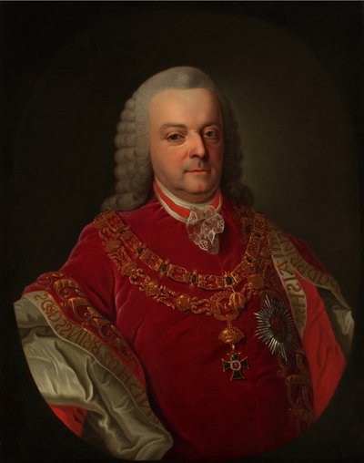 Muotokuva kreivi Ferenc Esterházy de Galánthasta 1715-1785. tekijältä Unbekannt