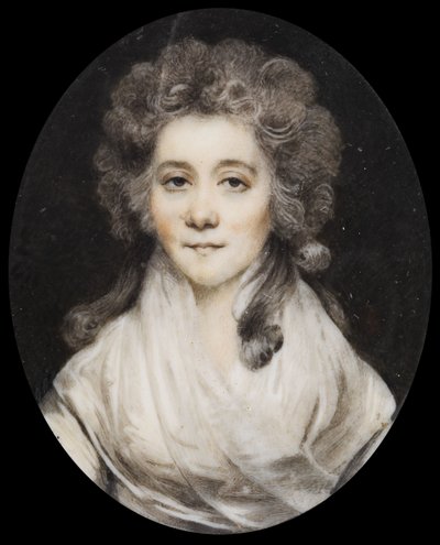 Kreivitär Anna Evgenyevna Obolenskajan muotokuva 1778-1810, 1700-luvun loppu. tekijältä Unbekannt