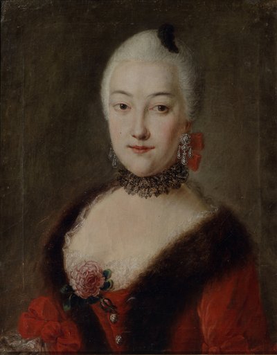 Ekaterina Lobanova-Rostovskajan muotokuva 1735-1802, 18 tonnin centura tekijältä Unbekannt