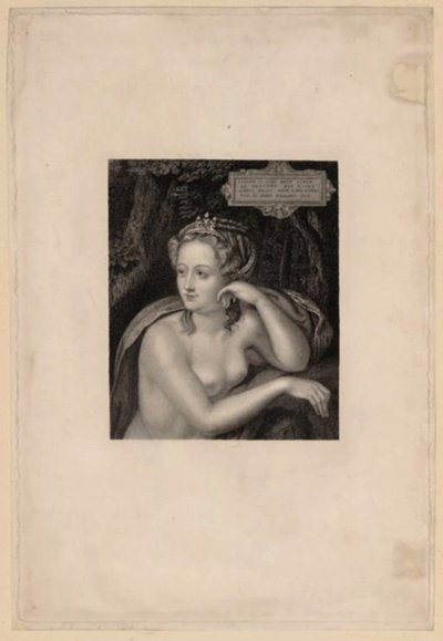 Diane de Poitiersin muotokuva 1499-1566, 1500-luvun puoliväli. tekijältä Unbekannt