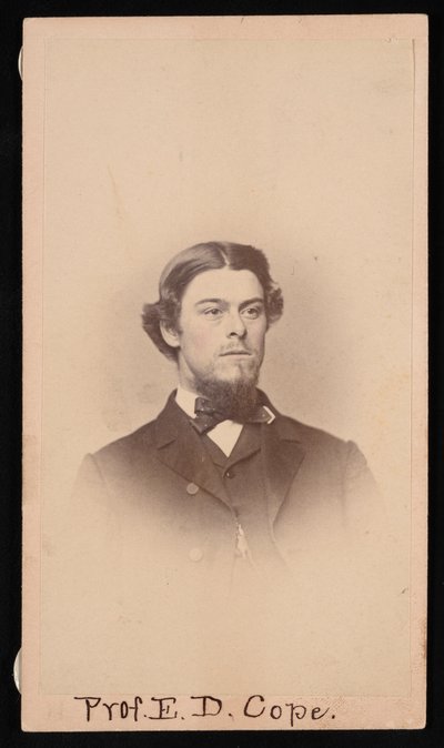 Edward Drinker Copen muotokuva 1840-1897, noin 1860-luku. tekijältä Unbekannt
