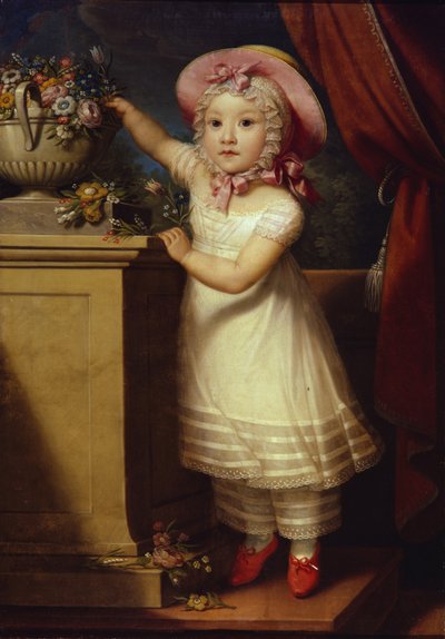 Ekaterina Dmitrievna Obreskovan muotokuva 1822-1874, noin 1825 tekijältä Unbekannt