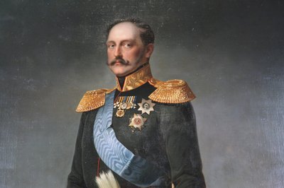 "Keisari Nikolai I:n muotokuva", 1800-luvun puoliväli tekijältä Unbekannt