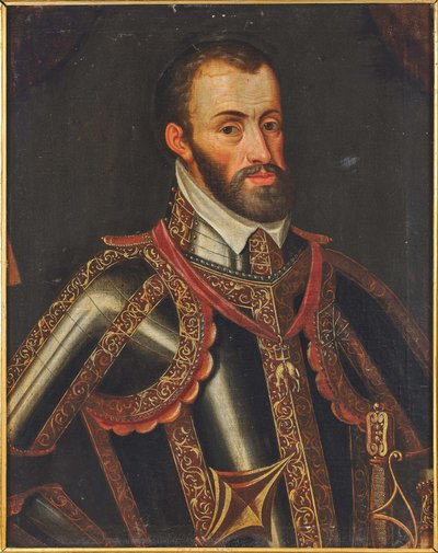 Itävallan arkkiherttua Ferdinand II:n muotokuva 1529-1595. tekijältä Unbekannt