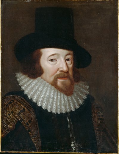 Francis Baconin muotokuva 15611626, n. 1622 tekijältä Unbekannt