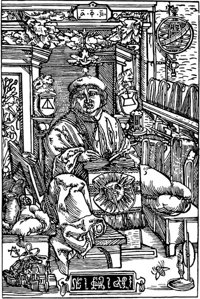 Francysk Skarynan muotokuva 1486-1541, 1517 tekijältä Unbekannt