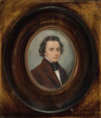 Frederic Chopinin muotokuva 1810-1849. tekijältä Unbekannt