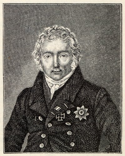 Friedrich von Motzin muotokuva 1775-1830. tekijältä Unbekannt