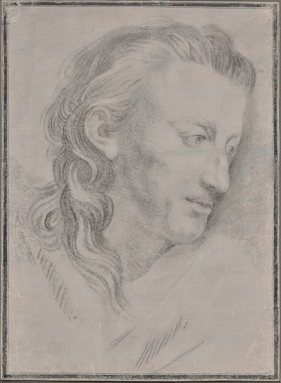 Friedrich von Schillerin muotokuva 1759-1805, 1700-luvun loppu. tekijältä Unbekannt