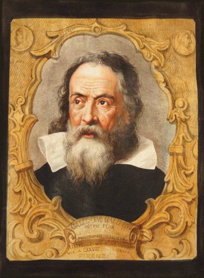 Retrat de Galileu Galilei. finlandès tekijältä Unbekannt