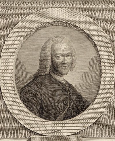 Georg Philipp Telemannin muotokuva 1681-1767. tekijältä Unbekannt