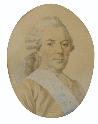 Ivan Ivanovich Betskoin muotokuva 1704-1795, 1700-luvun puoliväli tekijältä Unbekannt