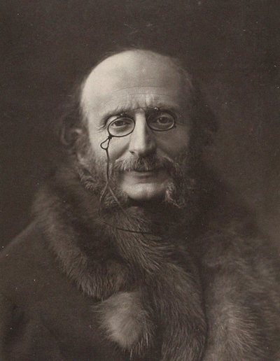 Jacques Offenbachin muotokuva 1819-1880. tekijältä Unbekannt