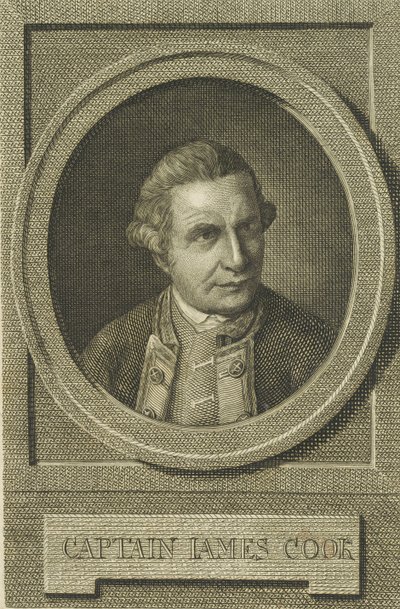 James Cookin muotokuva vuoden 1771 jälkeen. tekijältä Unbekannt