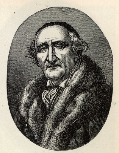 Johann Gottfried Schadowin muotokuva 1764-1850. tekijältä Unbekannt