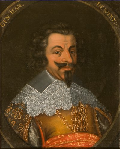 Johann von Werthin muotokuva 591-1652, 1600-luvun ensimmäinen puolisko. tekijältä Unbekannt