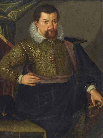 John George I:n muotokuva 1585-1656, Saksin vaaliruhtinas, 1611 tekijältä Unbekannt