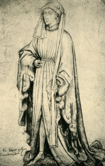 Brabantin herttua Johannes IV:n muotokuva 1460-1470, 1943. tekijältä Unbekannt
