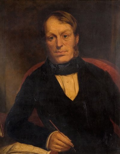 John Pix Westonin muotokuva 1810-1877 [päivätty] Allekirjoittamaton. tekijältä Unbekannt