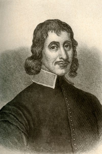 John Winthropin toisen muotokuva, Massachusettsin puritaanisessa puvussa, 1640-50, 1937 tekijältä Unbekannt