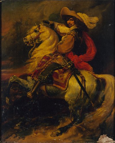 Josias Rantzaun muotokuva 1609-1650 Ranskan marsalkkana, noin 1834. tekijältä Unbekannt