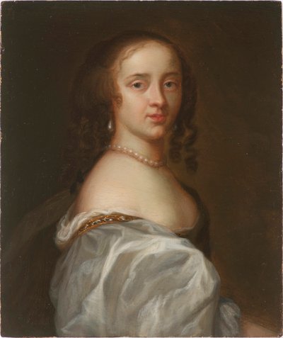 Muotokuva Mary Somersetista, Beaufortin herttuattaresta 1630-1715, n. 1660. tekijältä Unbekannt