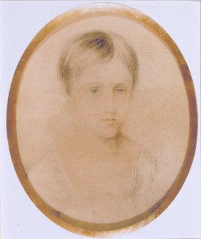Natalia Goncharovan muotokuva, 1820-luku tekijältä Unbekannt