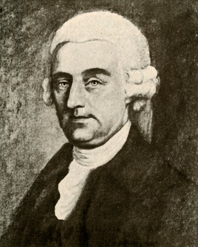 Muotokuva bostonilaisesta Nathaniel Appletonista, valkoisessa peruukissa, jossa on puffaus, n. 1740, 1937. tekijältä Unbekannt