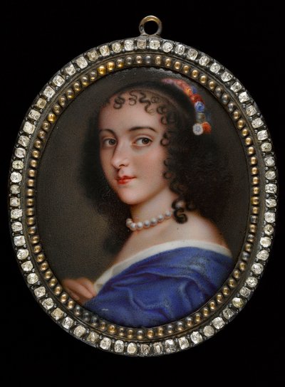 Ninon de Lenclosin muotokuva 1620-1705, 1700-luvun alku. tekijältä Unbekannt