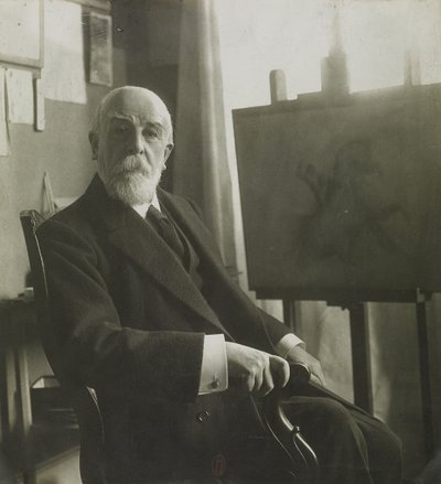 Odilon Redonin muotokuva 1840-1916, 1913. tekijältä Unbekannt