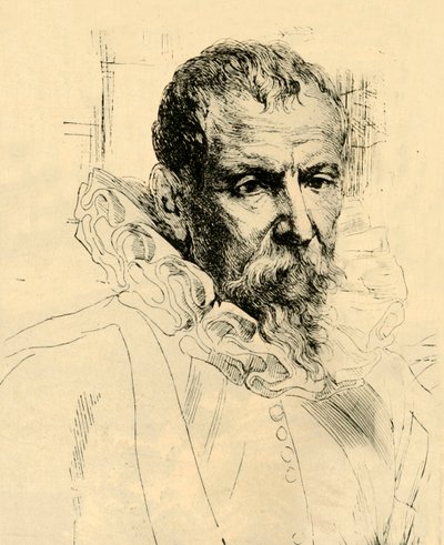 Peter Bruegelin muotokuva, 1883. tekijältä Unbekannt