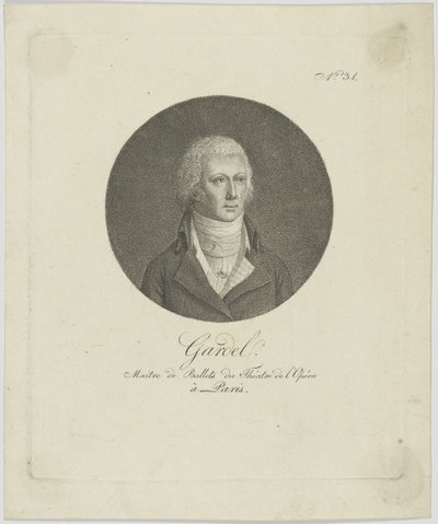 Pierre-Gabriel Gardelin muotokuva 1758-1840, n. 1787. tekijältä Unbekannt