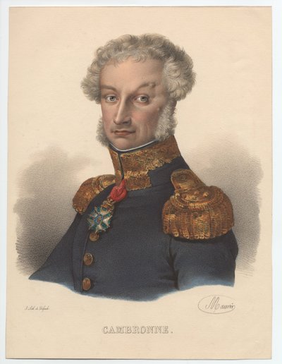 Pierre Cambronnen muotokuva 1770-1842, 1835 tekijältä Unbekannt