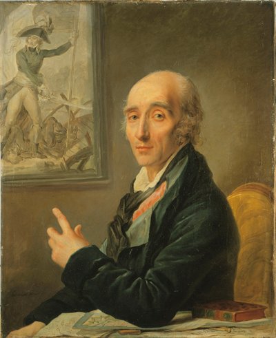Pierre François Charles Augereaun muotokuva 1757-1816, vuosina 1805-1812. tekijältä Unbekannt