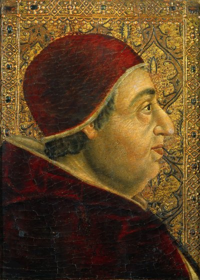 Paavi Aleksanteri VI:n muotokuva 1431-1503, 1490-luku. tekijältä Unbekannt