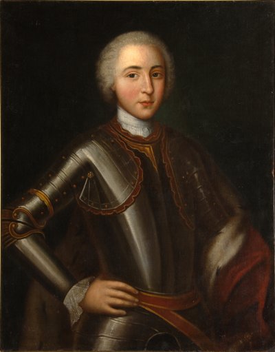 Prinssi Nikolai Fjodorovitš Golitsynin muotokuva 1728-1780, 1750-luku tekijältä Unbekannt