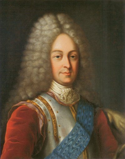 Prinssi Vasili Lukitš Dolgorukovin muotokuva 1672-1739, 1800-luvun ensimmäinen puolisko. tekijältä Unbekannt