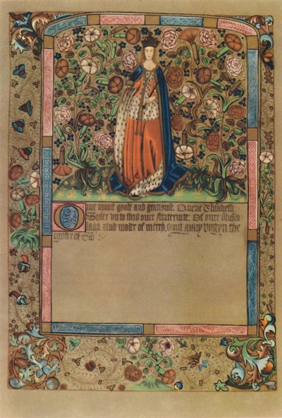 Kuningatar Elisabetin muotokuva..., c1441-1689, 1948. tekijältä Unbekannt