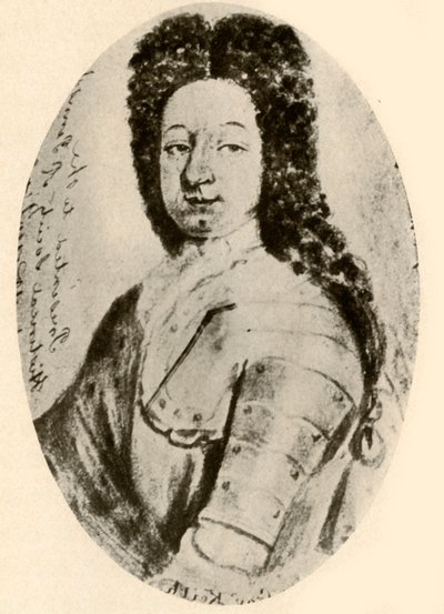 Muotokuva Sir William Keithin haarniskassa ja kampanjaperuukissa, 1717, 1937 tekijältä Unbekannt