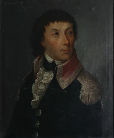Tadeusz Kosciuszkon muotokuva 1746-1817, 1800-luvun alku. tekijältä Unbekannt