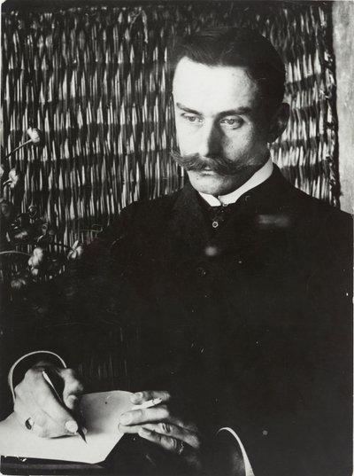 Thomas Mannin muotokuva 1875-1955, noin 1900. tekijältä Unbekannt