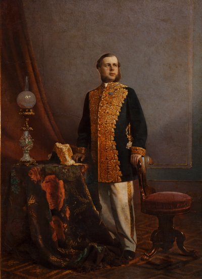 Vasili Jurievich Poznanskyn muotokuva 1828-1900, 1860-luku tekijältä Unbekannt